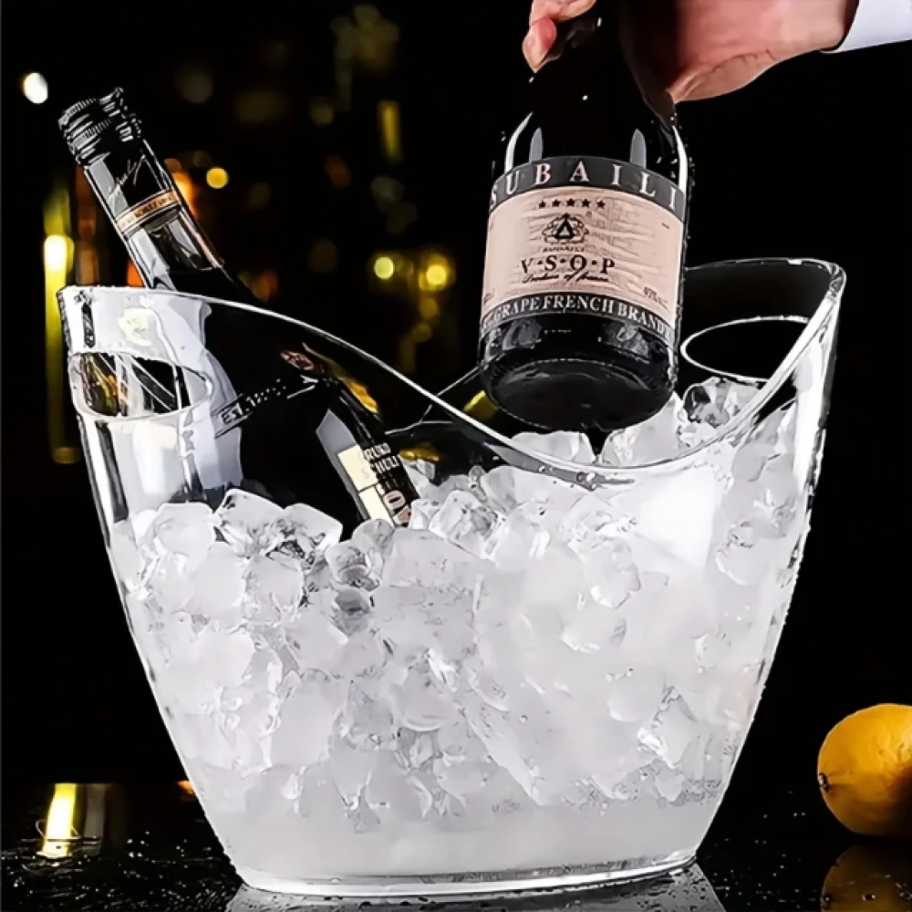 Transparent Ice Cube Storage Bucket Beer Wine Bucket Bar Ice Bucket Container Champagne Can Wine Bucket Champagne Beer Chiller Transparent Ice Cube Storage Bucket Beer Wine Bucket Bar Ice Bucket Container Champagne Can Wine Bucket Champagne Beer Chiller