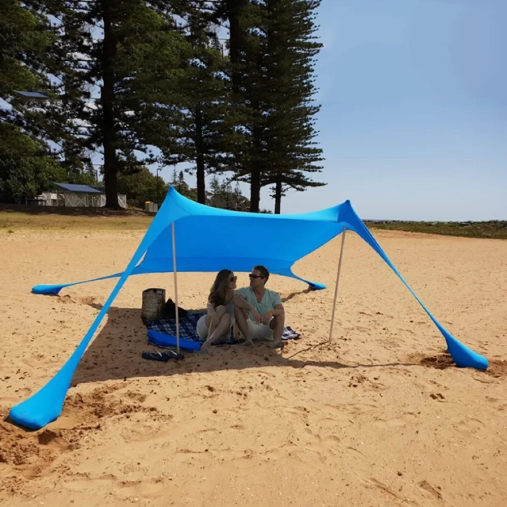 Outdoor Beach Tent Sun Shelter Camping Shades Tents Windproof One-piece Beach Canopy Tents UPF50+ Portable Family Tent Outdoor Beach Tent Sun Shelter Camping Shades Tents Windproof One-piece Beach Canopy Tents UPF50+ Portable Family Tent