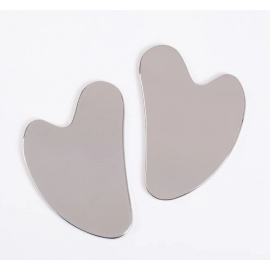 Stainless Steel Skin Scraping Face Massage Skincare Tool Guasha Scraper Lifting Anti Wrinkle Gua Sha Body Neck Care Massager