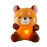 Soft Plush Toy Red Panda Breathing Stuffed Animal Doll Plays 10 Lullabies With Light For Anxiety Adults