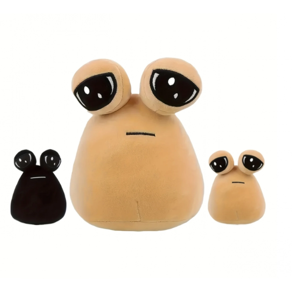 3pcs My Pet Alien Pou Plush Toy One Big Alien and Two Little Alien Pou Plush Doll Funny Game Anime Figure Plush Toy Chidren Gift 3pcs My Pet Alien Pou Plush Toy One Big Alien and Two Little Alien Pou Plush Doll Funny Game Anime Figure Plush Toy Chidren Gift