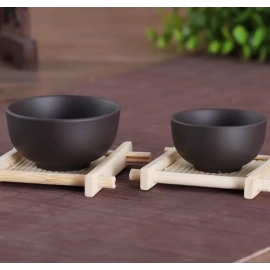 Purple Clay Ceramic Porcelain Kung Fu Tea Cup Teaware Kung Fu Tea Set Chinese Tea Set Tea Cup Set Kungfu Tea Set Tea Set Cup