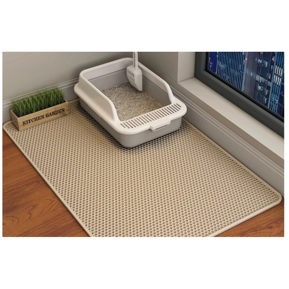 Cat Litter Mat Waterproof Double Layer Pet Litter Box Mat Pet Toilet Cat Mat Nonslip Sand Cat Washable Mat Pet Clean Supplies Cat Litter Mat Waterproof Double Layer Pet Litter Box Mat Pet Toilet Cat Mat Nonslip Sand Cat Washable Mat Pet Clean Supplies